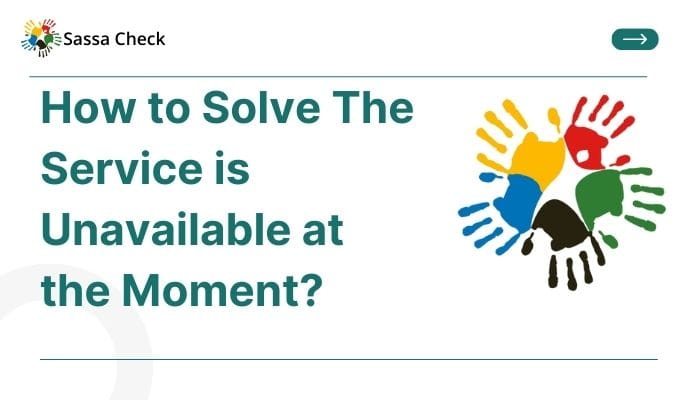 How to Solve The Service is Unavailable at the Moment?